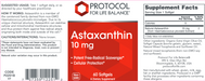 Astaxanthin (60 Softgels)-Vitamins & Supplements-Protocol For Life Balance-Pine Street Clinic