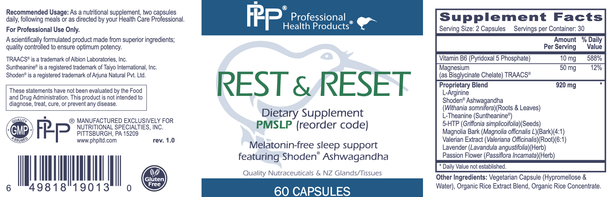 Rest & Reset (60 Capsules)