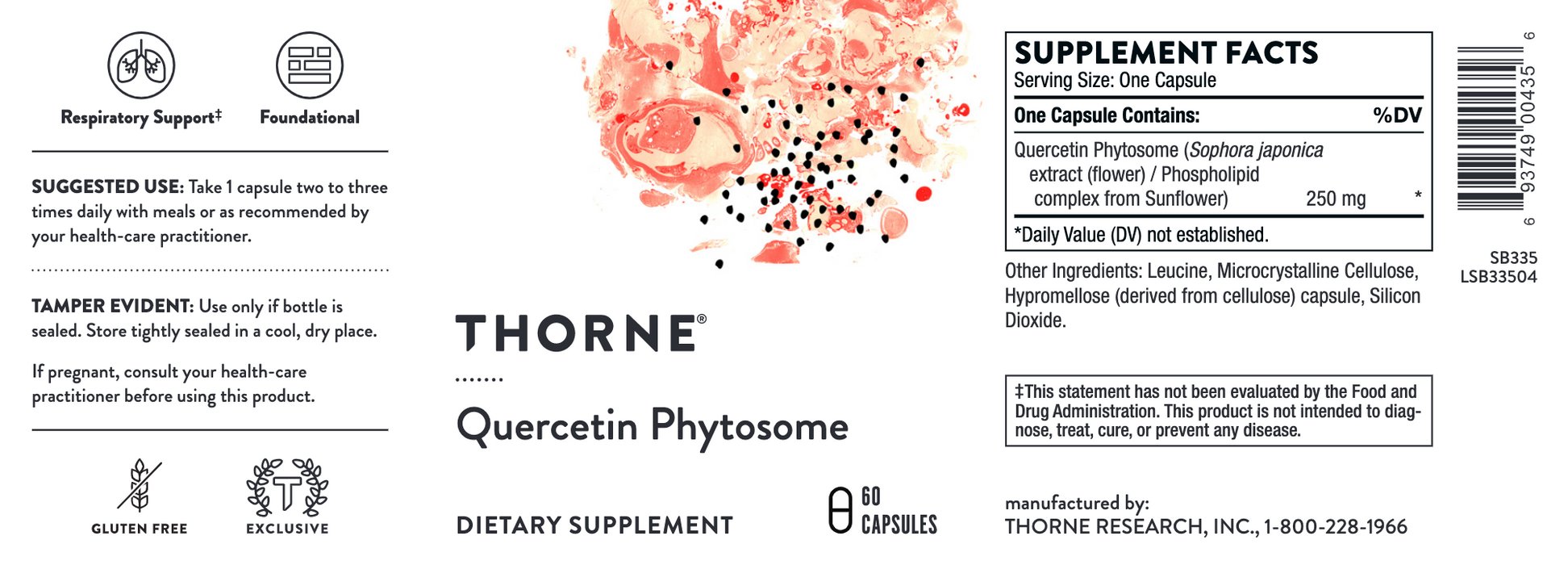 Quercetin Phytosome (60 Capsules)-Thorne-Pine Street Clinic