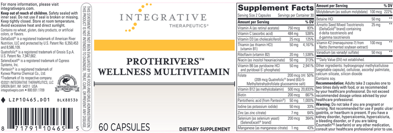 ProThrivers Wellness Multivitamin (60 Capsules)