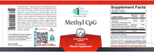 Methyl CpG (60 Capsules)-Ortho Molecular Products-Pine Street Clinic