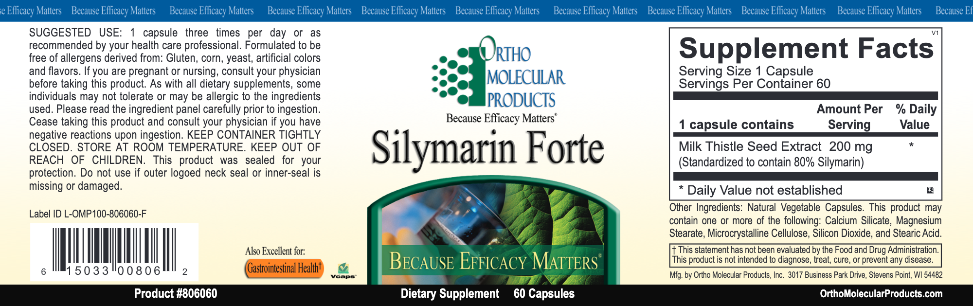 Silymarin Forte (60 Capsules)