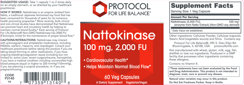 Nattokinase (60 Capsules)