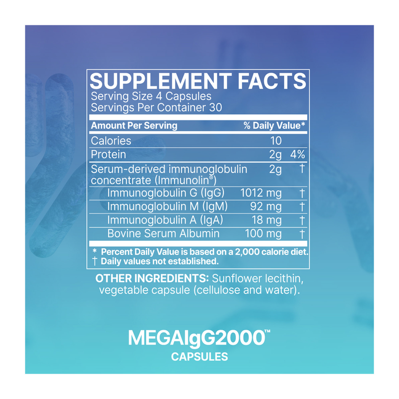 Mega IgG2000 (120 Capsules)