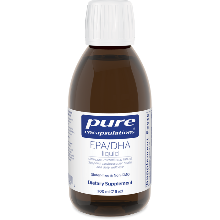 EPA/DHA Liquid (200 mL)-Vitamins & Supplements-Pure Encapsulations-Pine Street Clinic