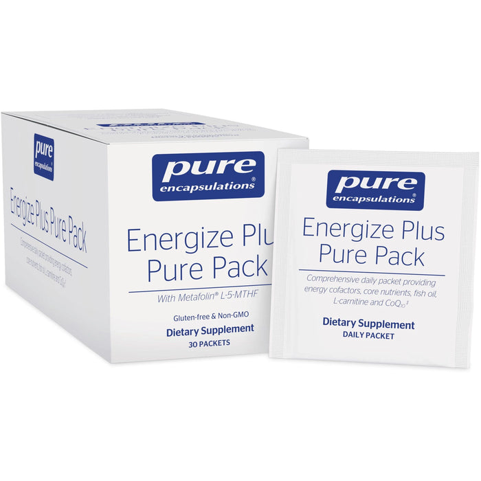 Energize Plus Pure Pack (30 packets)-Vitamins & Supplements-Pure Encapsulations-Pine Street Clinic