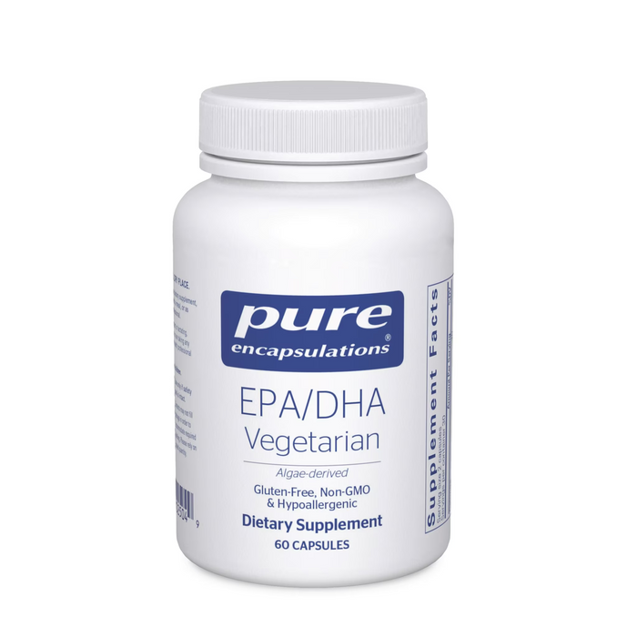 EPA/DHA Vegetarian-Vitamins & Supplements-Pure Encapsulations-60 Capsules-Pine Street Clinic