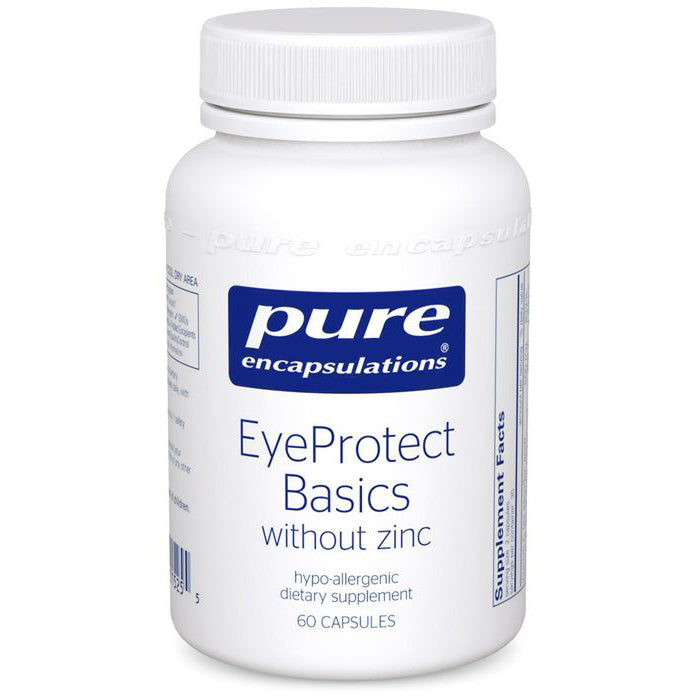 EyeProtect Basics (Without Zinc) (60 Capsules)-Vitamins & Supplements-Pure Encapsulations-Pine Street Clinic