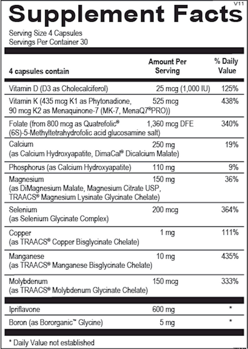 OsteoPrev (120 Capsules)-Vitamins & Supplements-Ortho Molecular Products-Pine Street Clinic