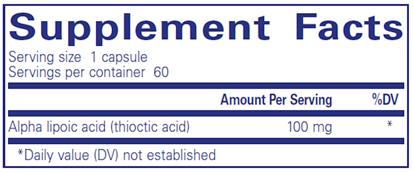 Alpha Lipoic Acid (100 mg)-Vitamins & Supplements-Pure Encapsulations-120 Capsules-Pine Street Clinic
