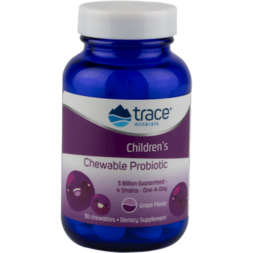 Kids Chewable Probiotic (30 Chewables)-Trace Minerals-Pine Street Clinic