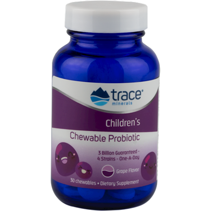 Kids Chewable Probiotic (30 Chewables)-Vitamins & Supplements-Trace Minerals-Pine Street Clinic