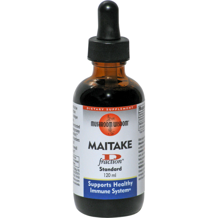 Maitake D-Fraction Standard (120 mL Liquid)-Vitamins & Supplements-Mushroom Wisdom-Pine Street Clinic