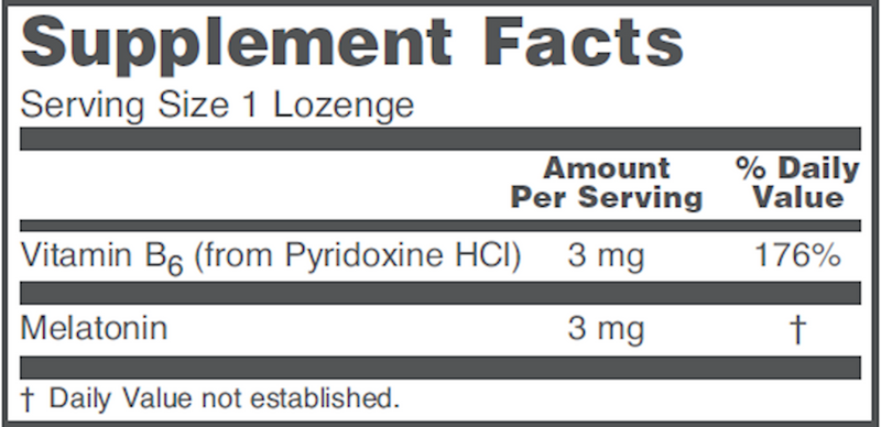 Melatonin (3 mg) (120 Lozenges)