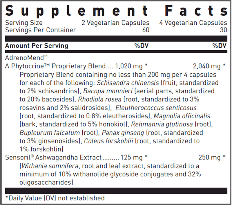 AdrenoMend (120 Capsules)