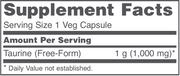 Taurine (100 Capsules)