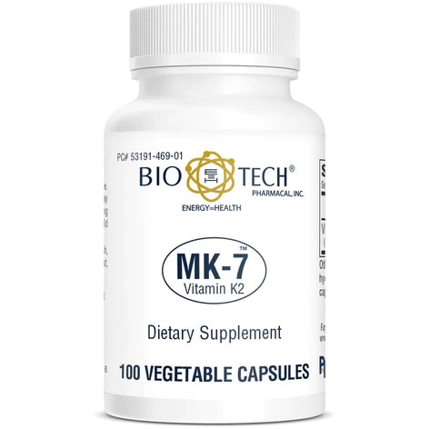 MK-7 (Vitamin K2) (150 mcg) (100 Capsules)-BioTech Pharmacal-Pine Street Clinic