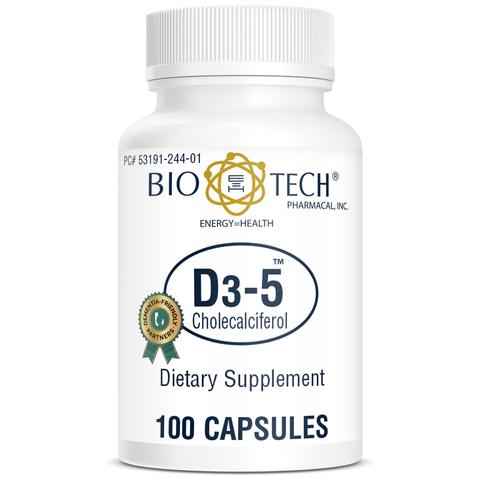 Vitamin D3 (5,000 IU)-BioTech Pharmacal-Pine Street Clinic