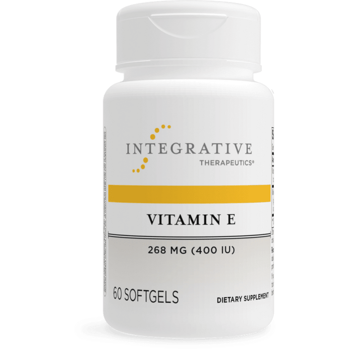 Vitamin E 400 IU (60 Softgels)-Integrative Therapeutics-Pine Street Clinic