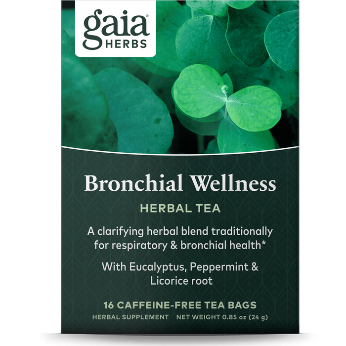 Bronchial Wellness Tea (16 bags/box)-Vitamins & Supplements-Gaia PRO-Pine Street Clinic
