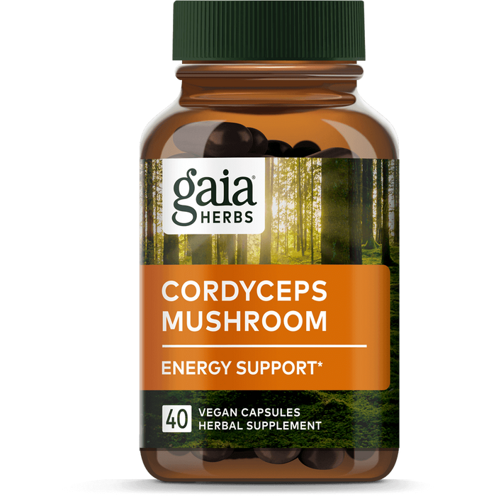 Cordyceps Mushroom (40 Capsules)-Vitamins & Supplements-Gaia PRO-Pine Street Clinic