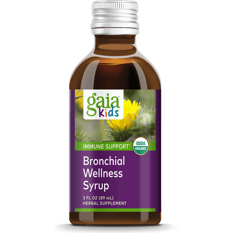 GaiaKids Bronchial Wellness Syrup (3 oz)