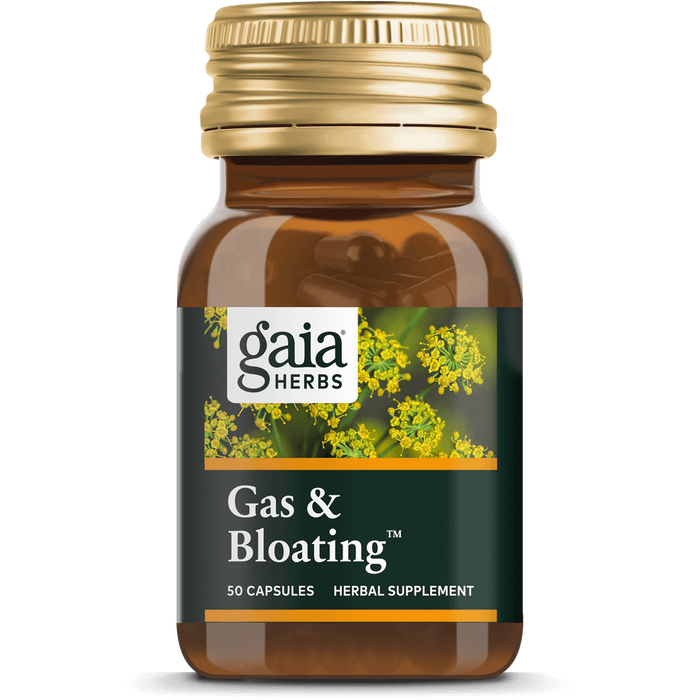 Gas & Bloating (50 Capsules)-Vitamins & Supplements-Gaia PRO-Pine Street Clinic