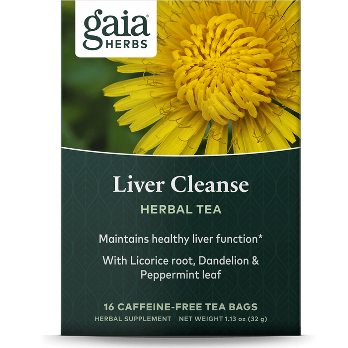 Liver Cleanse Tea (16 bags/box) (6 Pack)-Vitamins & Supplements-Gaia PRO-Pine Street Clinic