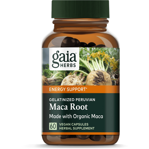 Maca Root (60 Capsules)-Vitamins & Supplements-Gaia PRO-Pine Street Clinic