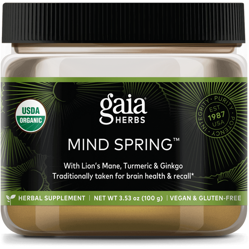 Mind Spring - Mushrooms & Herbs (3.5 oz)-Vitamins & Supplements-Gaia PRO-Pine Street Clinic