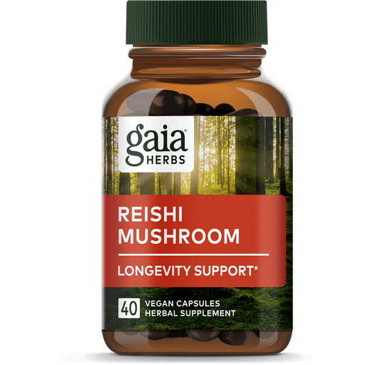 Reishi Mushroom (40 Capsules)-Vitamins & Supplements-Gaia PRO-Pine Street Clinic