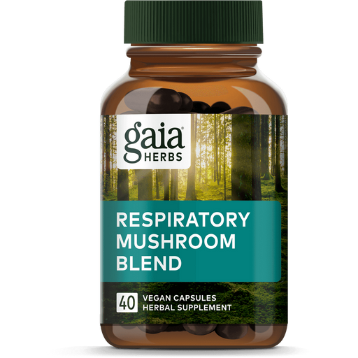 Respiratory Mushroom Blend (40 Capsules)-Vitamins & Supplements-Gaia PRO-Pine Street Clinic