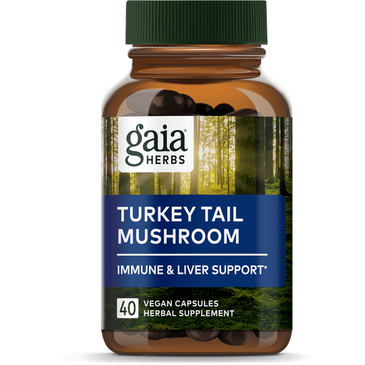 Turkey Tail (40 Capsules)-Vitamins & Supplements-Gaia PRO-Pine Street Clinic