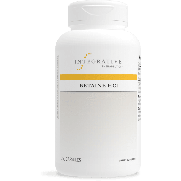 Betaine HCl (250 Capsules)