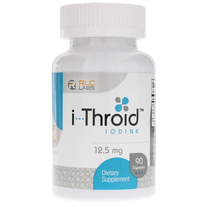 i-Throid (90 Capsules)-Vitamins & Supplements-RLC Labs-12.5 mg-Pine Street Clinic