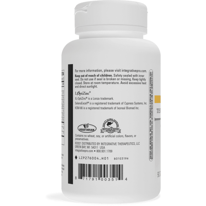 Testosterone Formula (90 Capsules)-Integrative Therapeutics-Pine Street Clinic