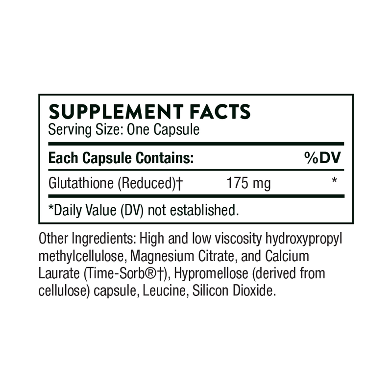 Thorne - Glutathione-SR - 60 Capsules Thorne - Glutathione-SR - 60 Capsules