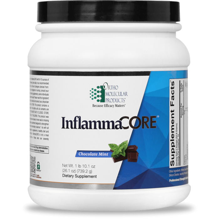 InflammaCORE (14 Servings)-Vitamins & Supplements-Ortho Molecular Products-Chocolate Mint-Pine Street Clinic