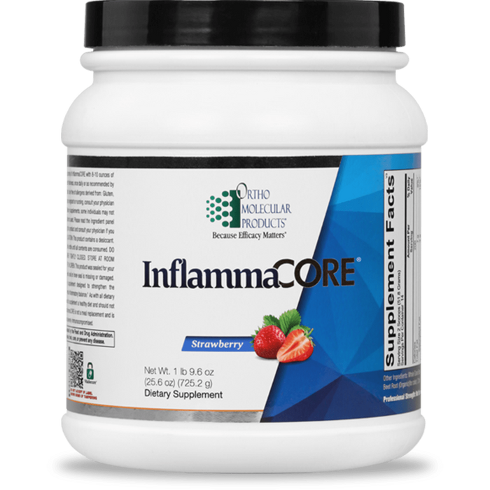 InflammaCORE (14 Servings)-Vitamins & Supplements-Ortho Molecular Products-Strawberry-Pine Street Clinic