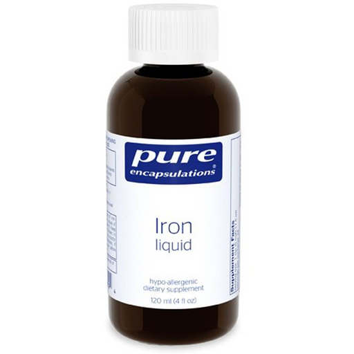 Iron (Liquid) (120 ml)-Vitamins & Supplements-Pure Encapsulations-Pine Street Clinic