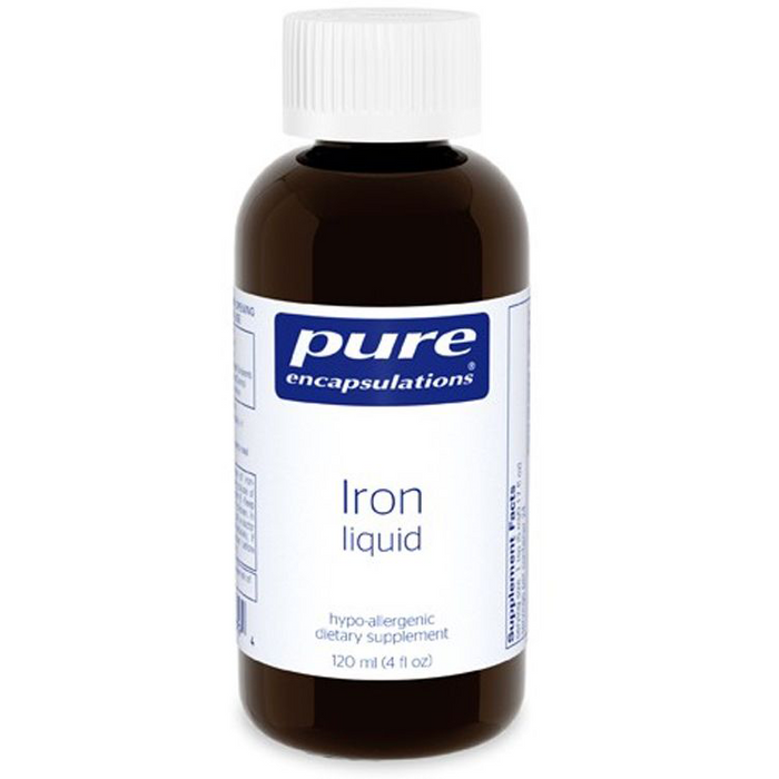 Iron (Liquid) (120 ml)-Pure Encapsulations-Pine Street Clinic