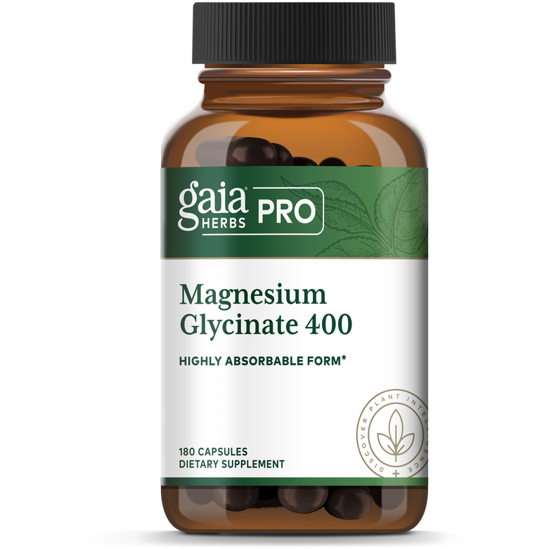 Magnesium Glycinate 400 mg (180 Capsules)