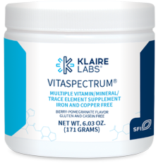 VitaSpectrum Powder (6.03 oz) (171 grams)-Vitamins & Supplements-Klaire Labs - SFI Health-Berry-Pomegranate-Pine Street Clinic