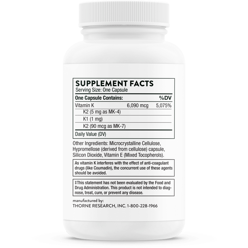 Vitamin K (60 Capsules)