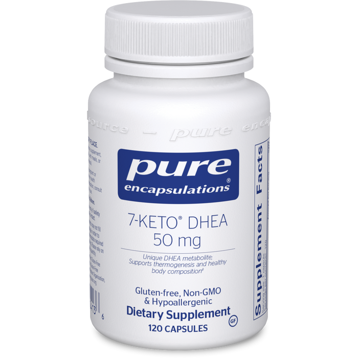 7-KETO DHEA (50 mg)-Vitamins & Supplements-Pure Encapsulations-120 Capsules-Pine Street Clinic