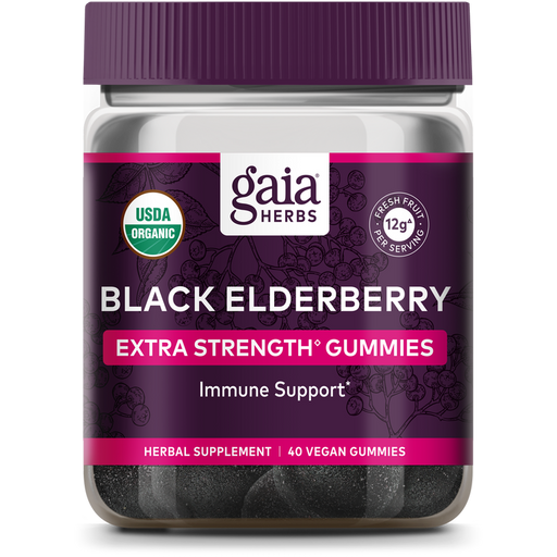 Black Elderberry Extra Strength Gummies-Gaia PRO-Pine Street Clinic