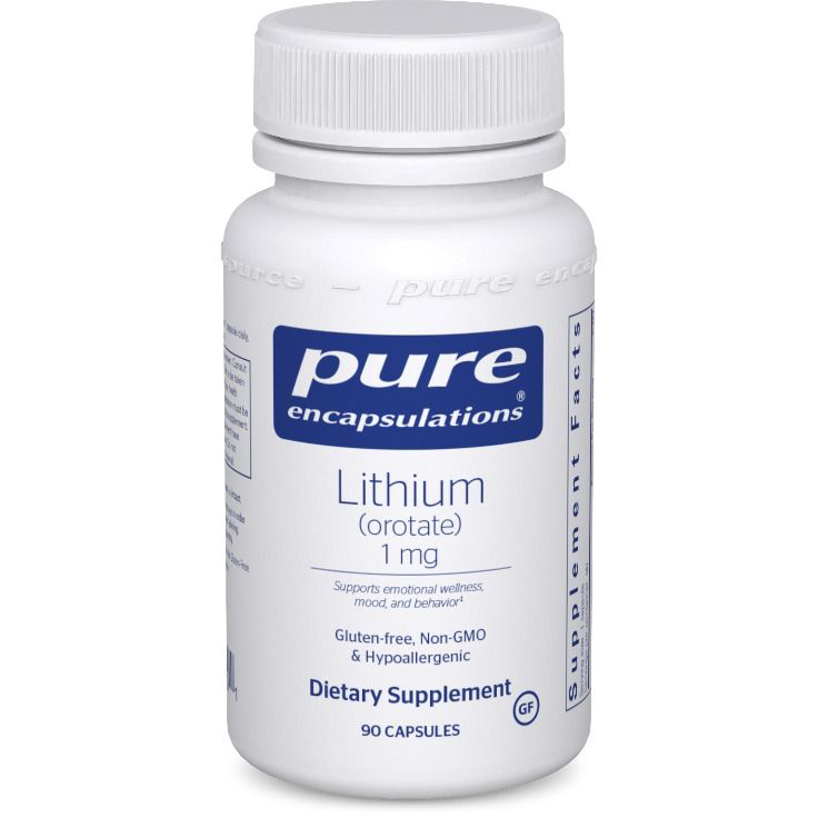 Lithium (orotate) (1 mg) (90 Capsules)