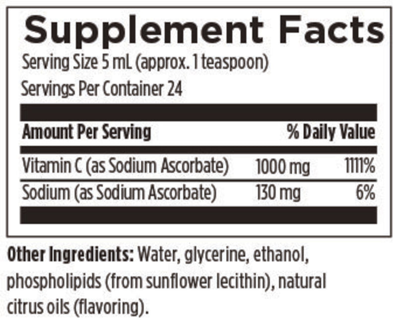 Liposomal Vitamin C (120 mL)