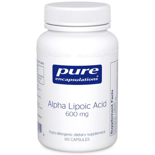 Alpha Lipoic Acid (600 mg)-Vitamins & Supplements-Pure Encapsulations-60 Capsules-Pine Street Clinic