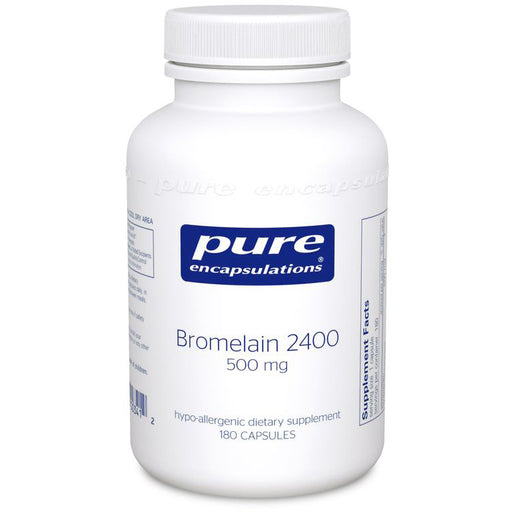 Bromelain 2400 (500 mg)-Vitamins & Supplements-Pure Encapsulations-180 Capsules-Pine Street Clinic